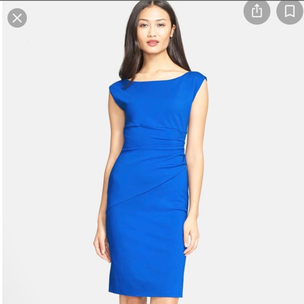 Diane Von Furstenberg Jori ruched sheath dress